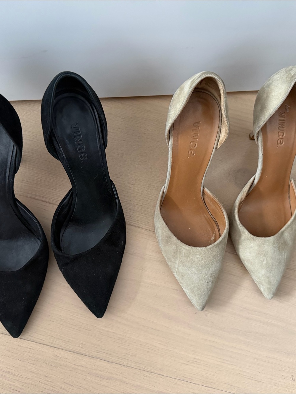 Vince SuedeD'Orsay Pumps size 7